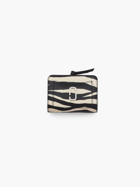 Marc Jacobs THE ZEBRA UTILITY SNAPSHOT MINI COMPACT WALLET