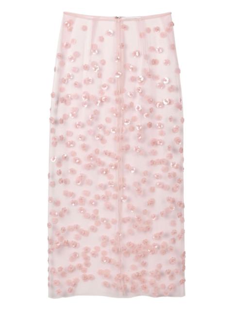 CECILIE BAHNSEN Gusskirt sequin skirt