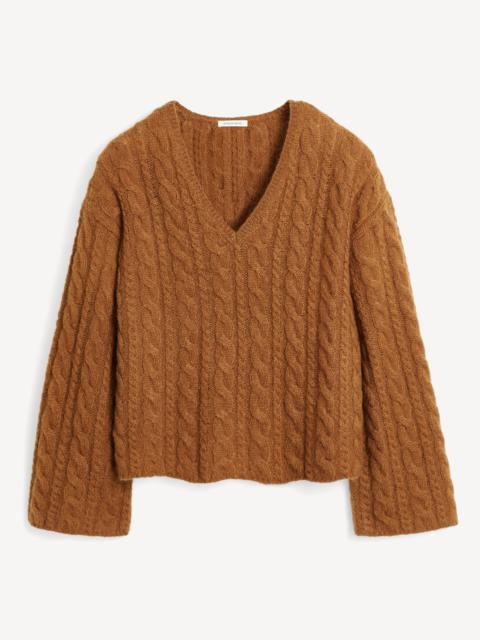 Cimone cable-knit sweater