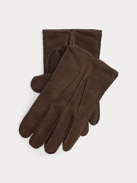 Polo Ralph Lauren Cashmere-Lined Suede Gloves