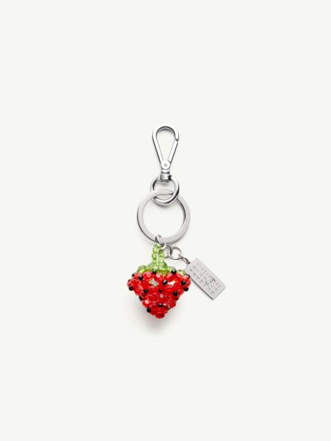 MM6 Maison Margiela Strawberry Beaded Numeric Keyring
