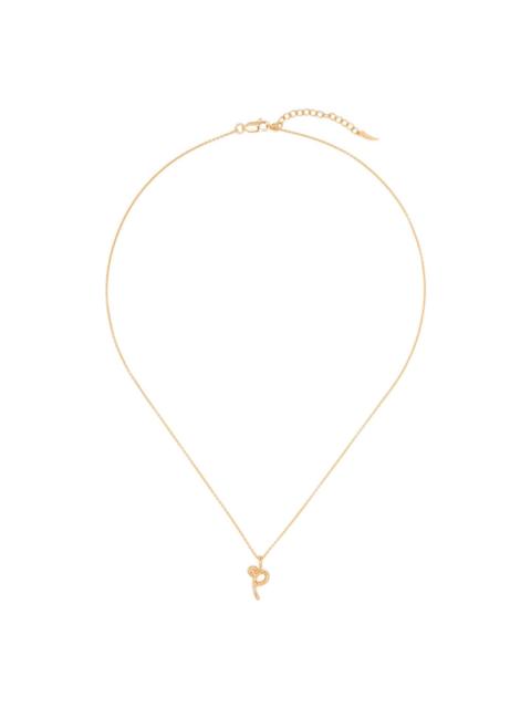 MISSOMA molten initial necklace