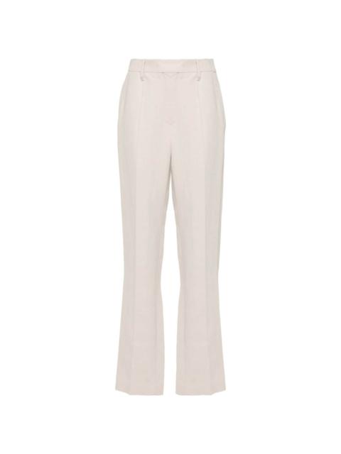 tapered tailored trousers