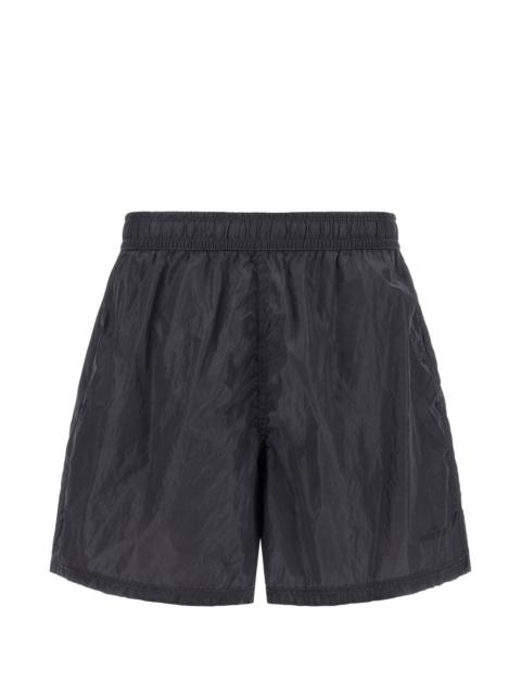 Stone Island logo-print swim shorts