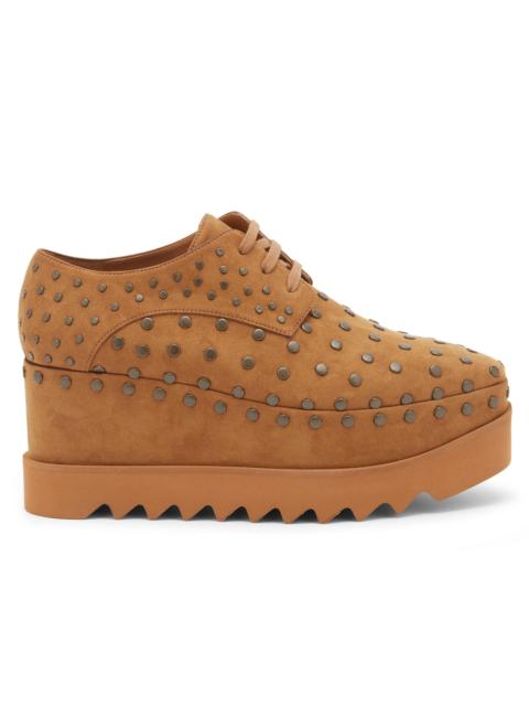 Stella McCartney Women's Elyse 75MM Studded Platform Derbys - Brandy