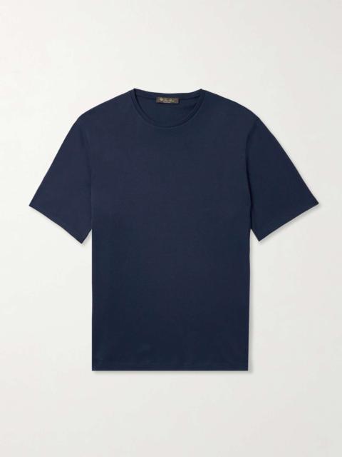 Loro Piana Tremezzo Sea Island Cotton-Jersey T-Shirt
