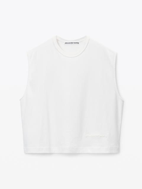 Alexander Wang Men's Muscle Tank in Cotton Jersey