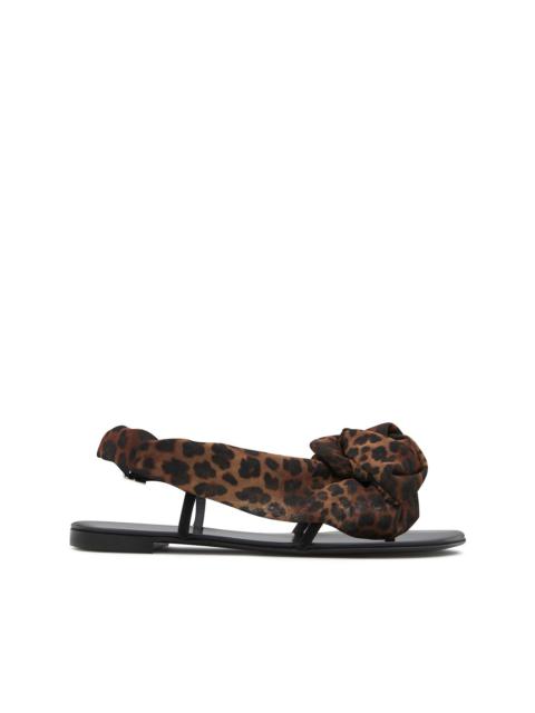 Milonga leopard print sandals