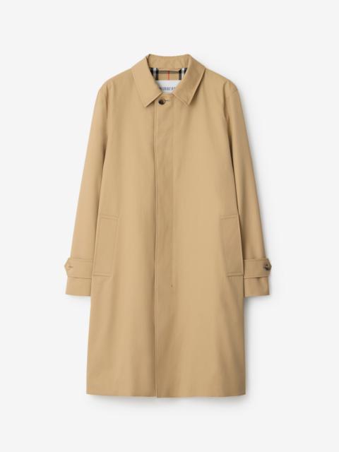 Long Gabardine Car Coat