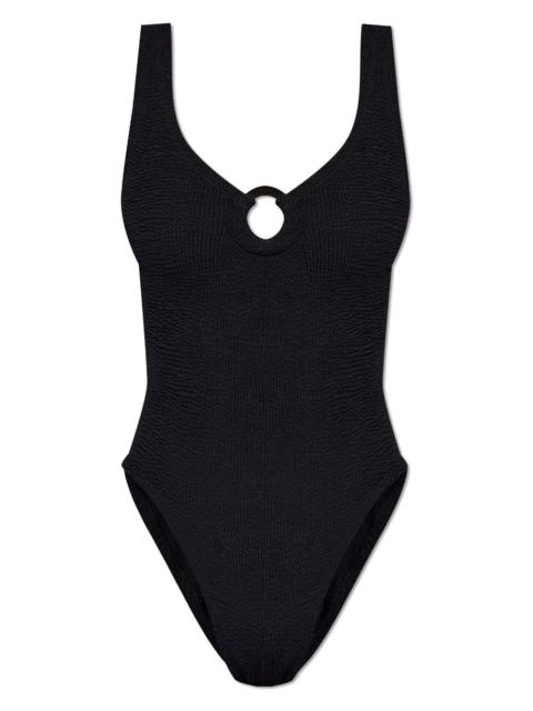 Hunza G Celine seersucker swimsuit