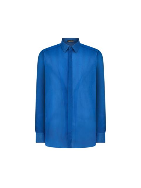 TOM FORD WASHED CHIFFON FLUID FIT SHIRT