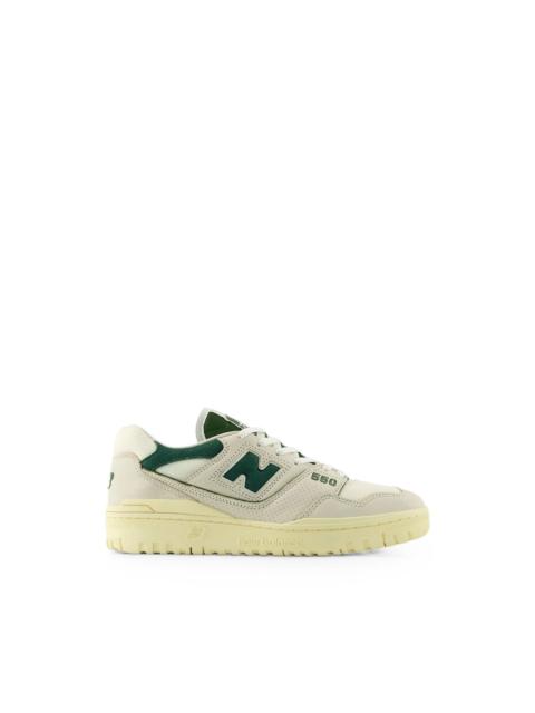 New Balance 550 panelled leather sneakers