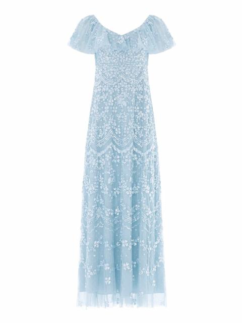 Needle & Thread Freya V-Neck Gown