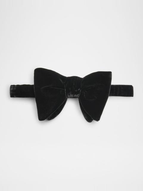 TOM FORD Men's Velvet Pre-Tied Bow Tie
