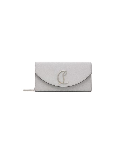 Christian Louboutin Silver Loubi54 Clutch