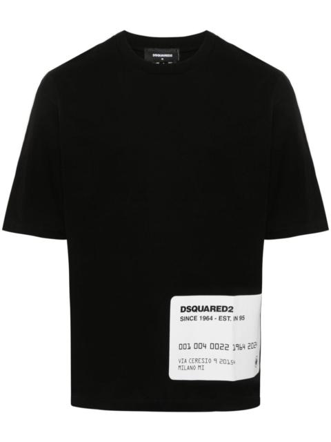 DSQUARED2 logo-print cotton T-shirt