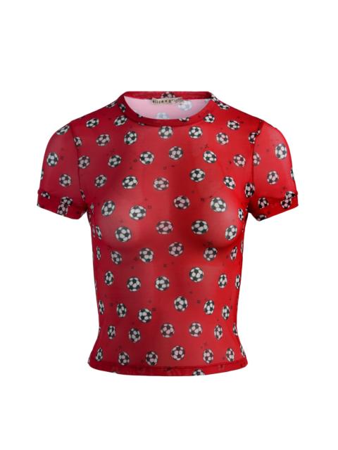 Alice + Olivia TESS TEE - GO FOR GOLD HIBISCUS