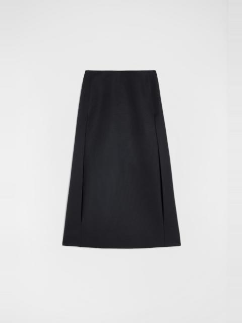 Jil Sander Silk Faille Skirt