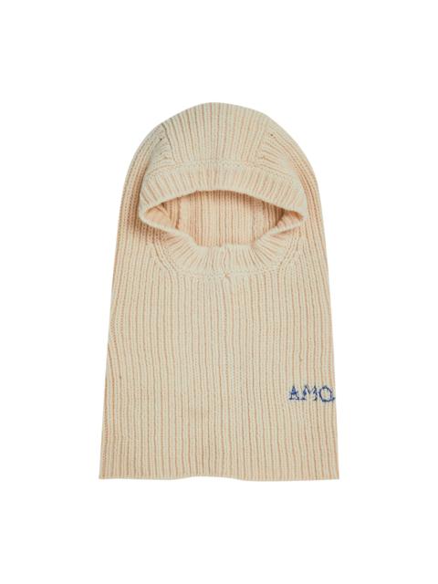 Alexander McQueen Rib Knit Hood 'Ivory'