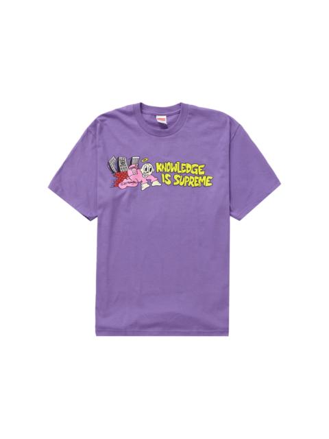 Supreme Supreme Knowledge Tee Purple