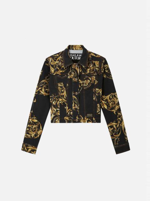 VERSACE JEANS COUTURE Regalia Baroque Denim Jacket