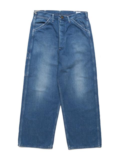 orSlow Wide Fit 30's Painter Pants Denim - Used