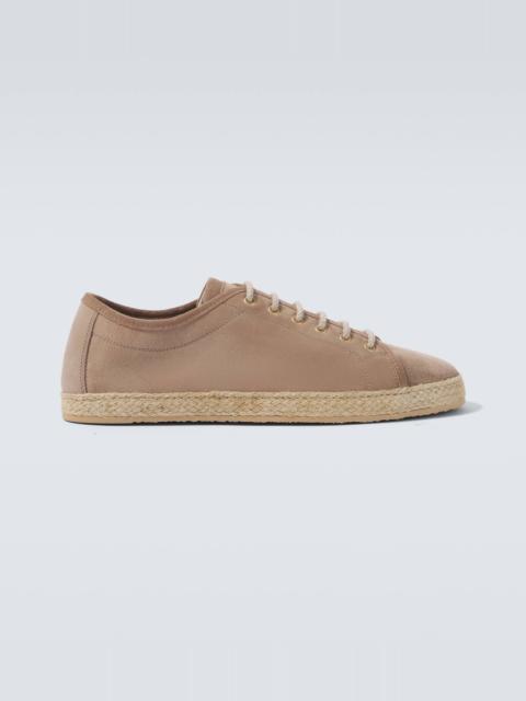 Brunello Cucinelli Suede espadrilles
