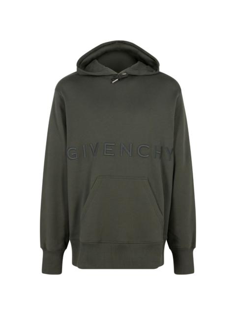 Givenchy 4G-embroidered cotton hoodie