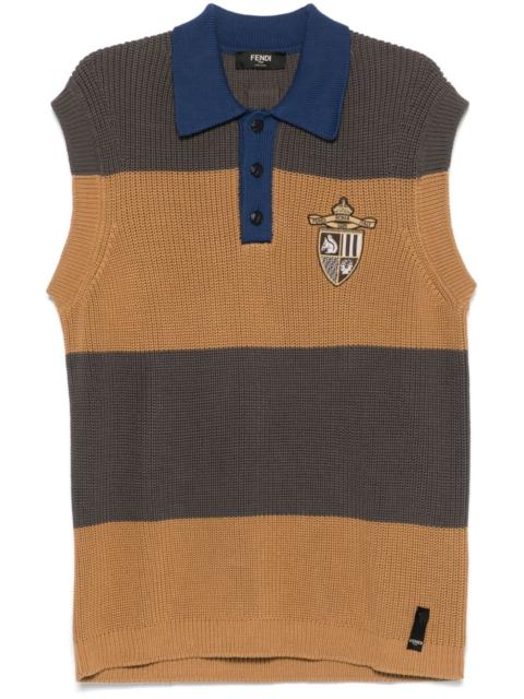 FENDI cotton polo shirt