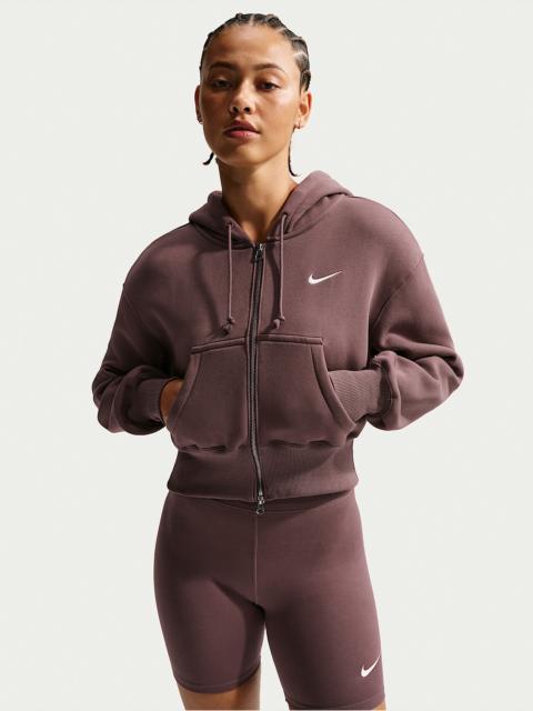 Nike Nike Sportswear Phoenix Fleece Women's Loose Full-Zip Cropped Hoodie