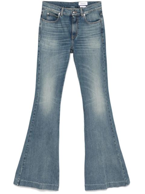 Alexander McQueen mid-rise flared jeans