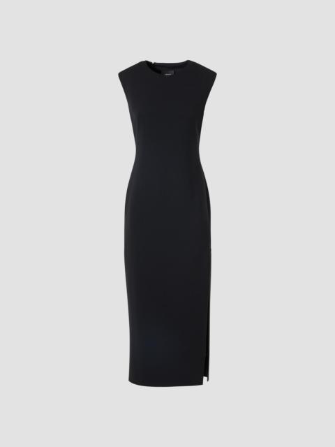 AKRIS Women's Wool-Blend Sheath Midi Dress - Black