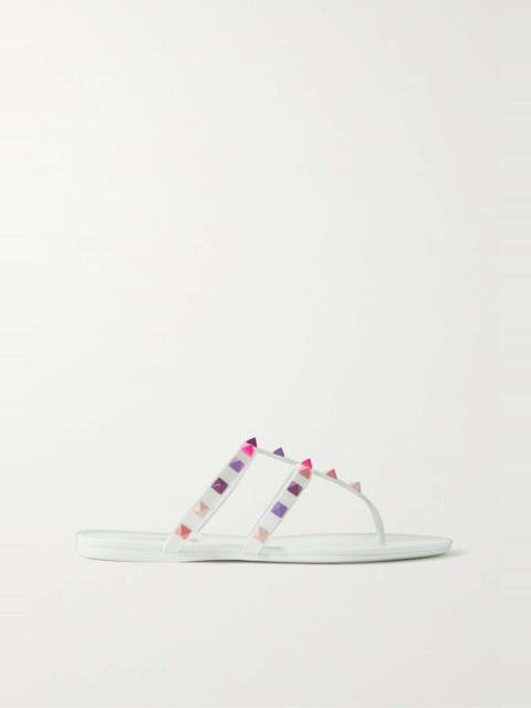 Valentino The Summer Rockstud rubber sandals