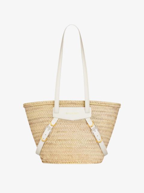 Givenchy MEDIUM VOYOU BASKET BAG IN RAFFIA