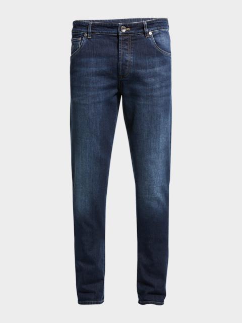 Brunello Cucinelli Men's 5-Pocket Denim Jeans