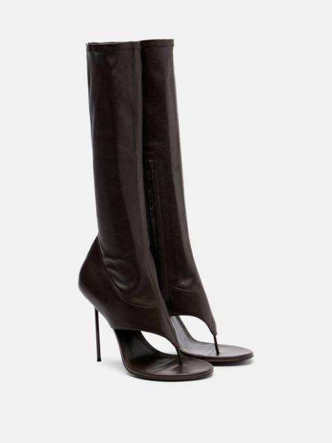 PARIS TEXAS Lidia 105 leather knee-high boots