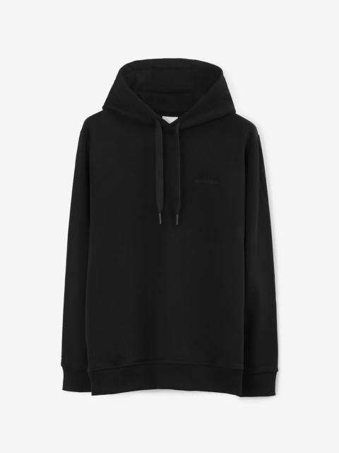 Burberry Check EKD Cotton Hoodie