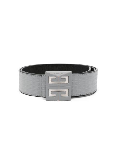 Givenchy 4G-embossed leather belt