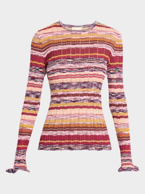 Maci Long-Sleeve Knit Pullover