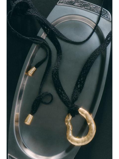 FREE PEOPLE Moon Lariat Necklace