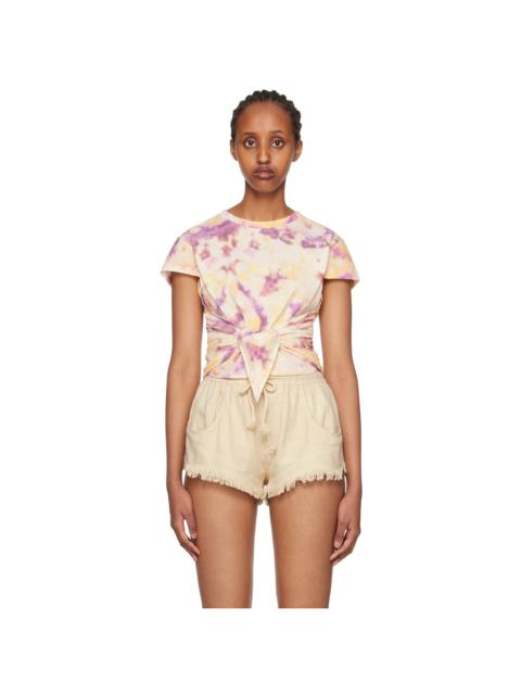Isabel Marant Étoile Yellow & Purple Zodya T-Shirt