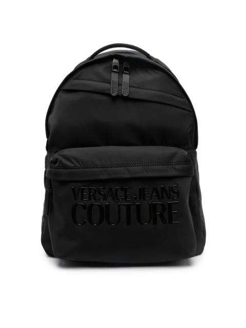 VERSACE JEANS COUTURE logo-lettering backpack
