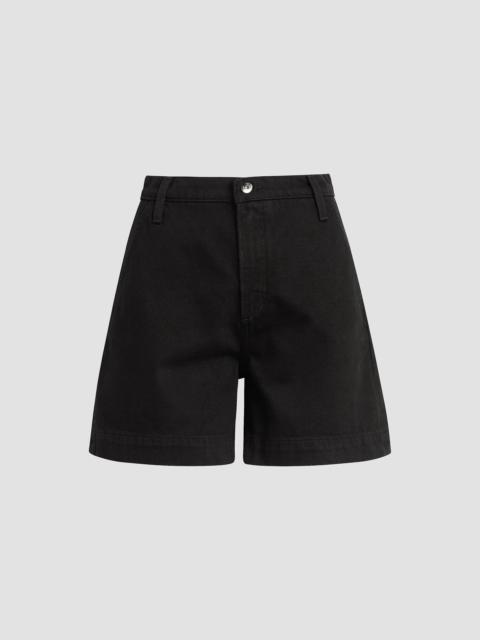 Joe's Jeans Women's Harlowe Cotton-Blend High-Rise Shorts - Black