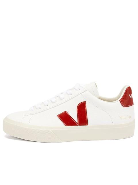 Veja Campo Lace-Up Sneakers 'White Red' CP052615