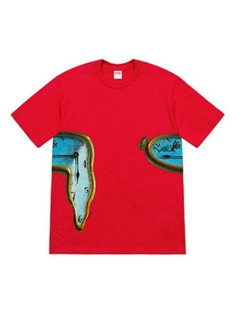 Supreme Supreme SS19 The Persistence of Memory Red Tee SUP-SS19-704