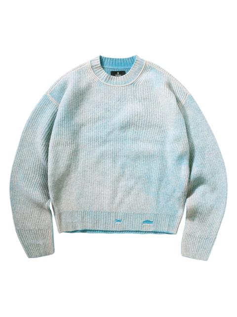 REPRESENT Men's Legacy Fade Out Reversible Knit Crewneck Sweater - Cloud