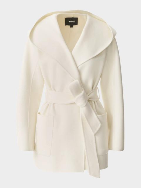 MACKAGE Paya Double-Face Wool Wrap Coat