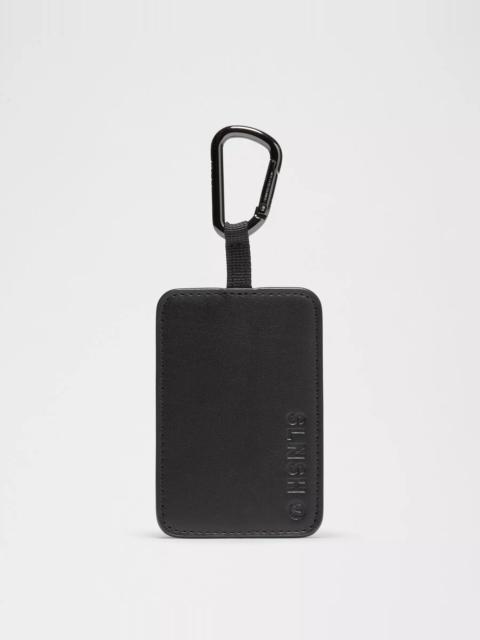 lululemon Leather Alternative Tag *SLNSH Collection