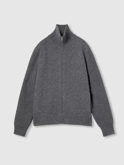 GUCCI Embossed GG wool sweater