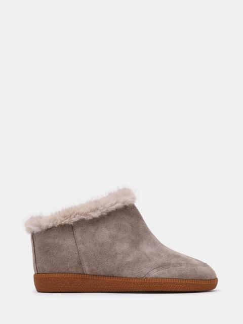STEVE MADDEN TAKI TAUPE SUEDE